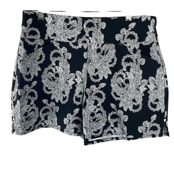 NEW INC International Concepts Core Short Crawling Paisley 6 - Picture 1 of 10